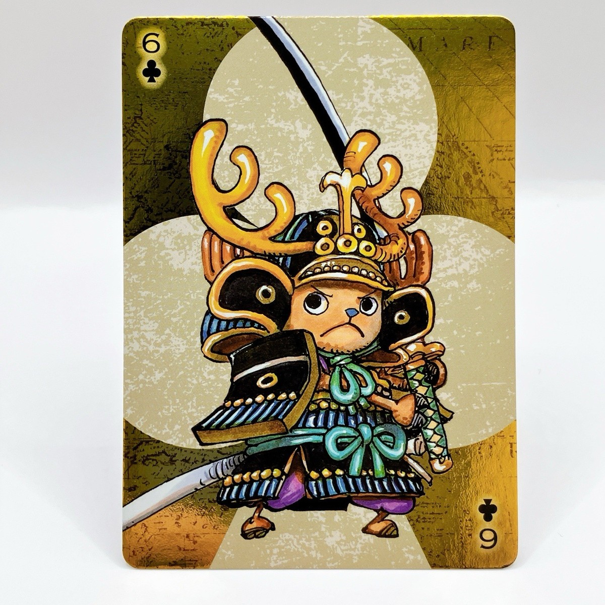 Chopper Samurai One Piece Golden Playing Cards Jump Festa Anime