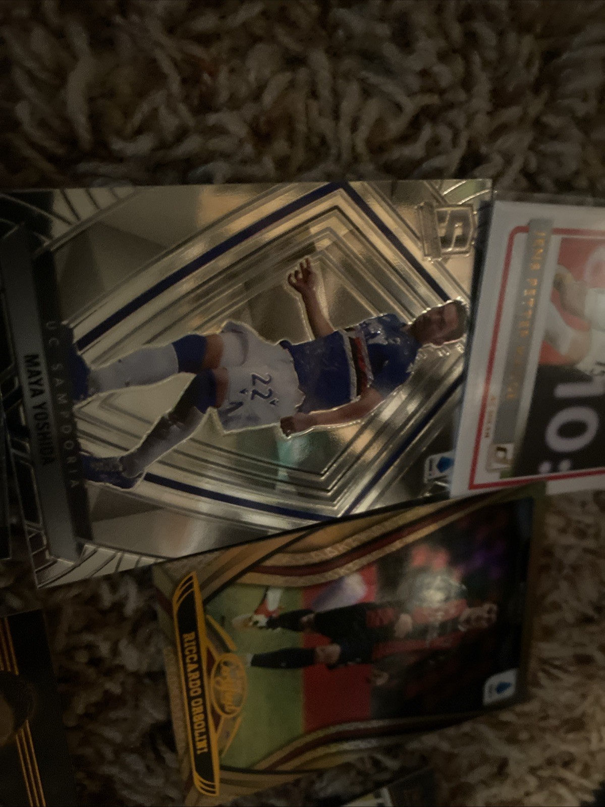 Huge Lot of  250 Topps & Panini , Donruss, Soccer (Futbol) Numbered Cards Collec view 14
