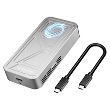 40Gbps M.2 NVME Enclosure with Cooling Fan,USB 4 NVMe Enclosure,Compatible wi...
