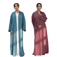 Dubai Women Abaya Muslim Long Dress Kaftan Turkey Cardigan Formal Party Islamic
