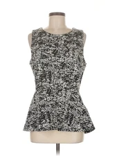 H By Halston Women Black Tank Top M