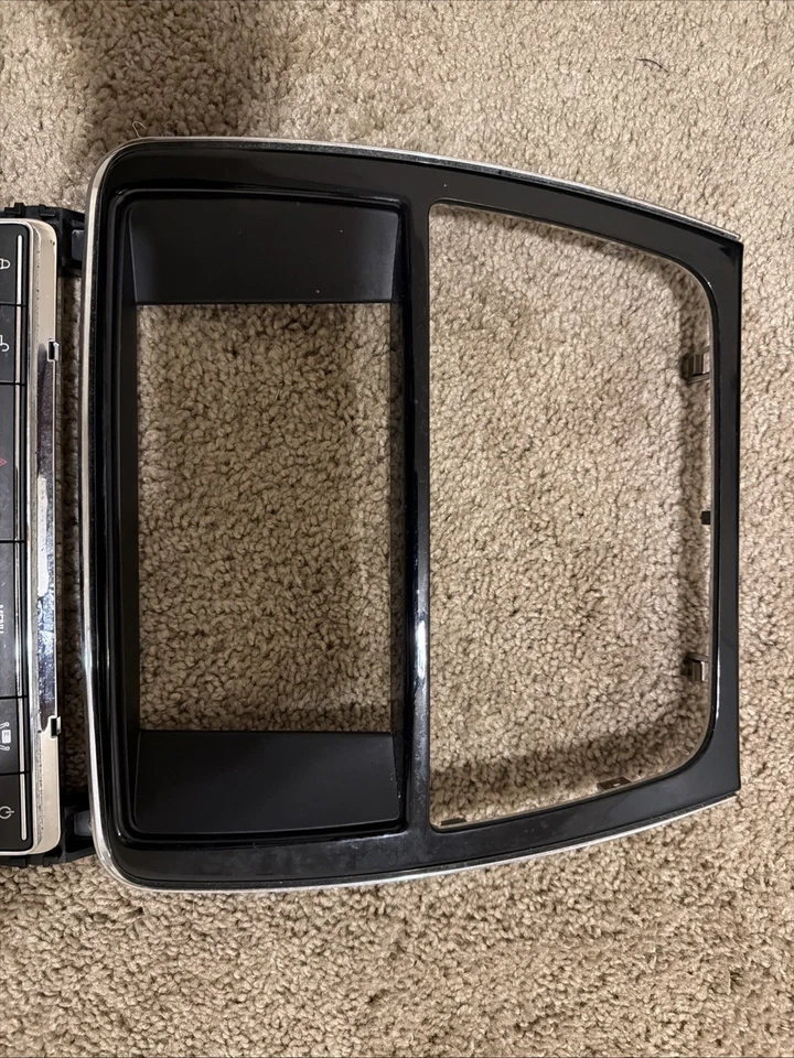 Panel de interruptor de control de clima de radio HVAC 10-15 Jaguar XJ OEM XJL AW9318C858DE Foto 3 de 4