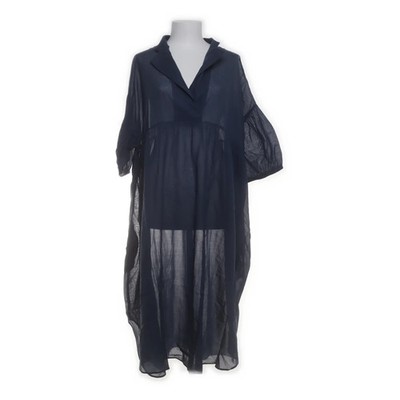 Odeeh, Kleid, Größe: 44, Blau, Baumwolle, Einfarbig, Damen #Dz2