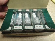 Texaco Spark Plug Box Of 10 4b-14p Memorabilia Nos New