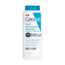 CeraVe Hydrating Anti Dandruff Shampoo,1% Pyrithione Zinc Dandruff Treatment12Oz
