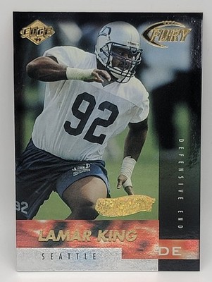 1999 Collector's Edge Fury - Rookie Lamar King #179 Gold Ingot (RC)