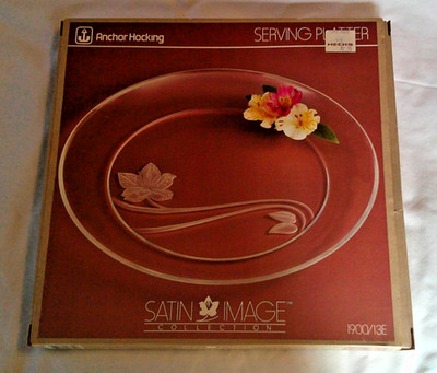 Anchor Hocking Serving Tray 1900/13E New in Box.