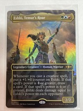 Eshki, Temur's Roar (Borderless) Commander: Tarkir: Dragonstorm Foil #3 Mythic