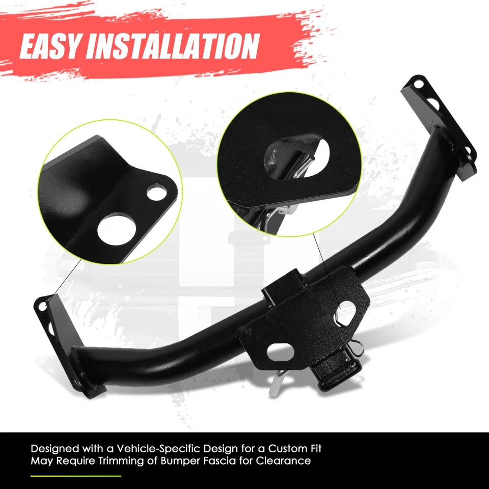 Receptor de enganche de remolque clase 3 2" para Ford Ranger 83-11 Mazda serie B 94-09 Foto 3 de 4