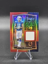 Michael Pittman Jr. 2020 Panini Select Prizm DS-MPI Indy Colts Patch CLEAN