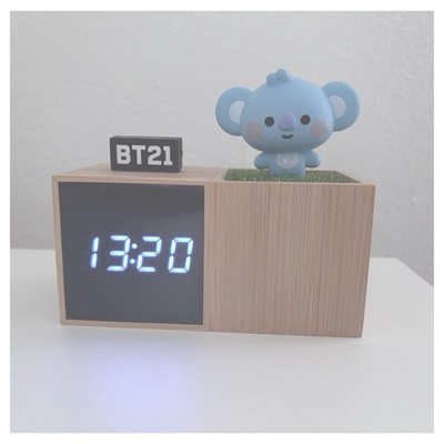 BTS BT21 Alarm Clock Wecker RM Photocard Holder