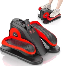 Electric Elliptical Machine Under Desk Leg Exerciser Fully Assembled With LCD