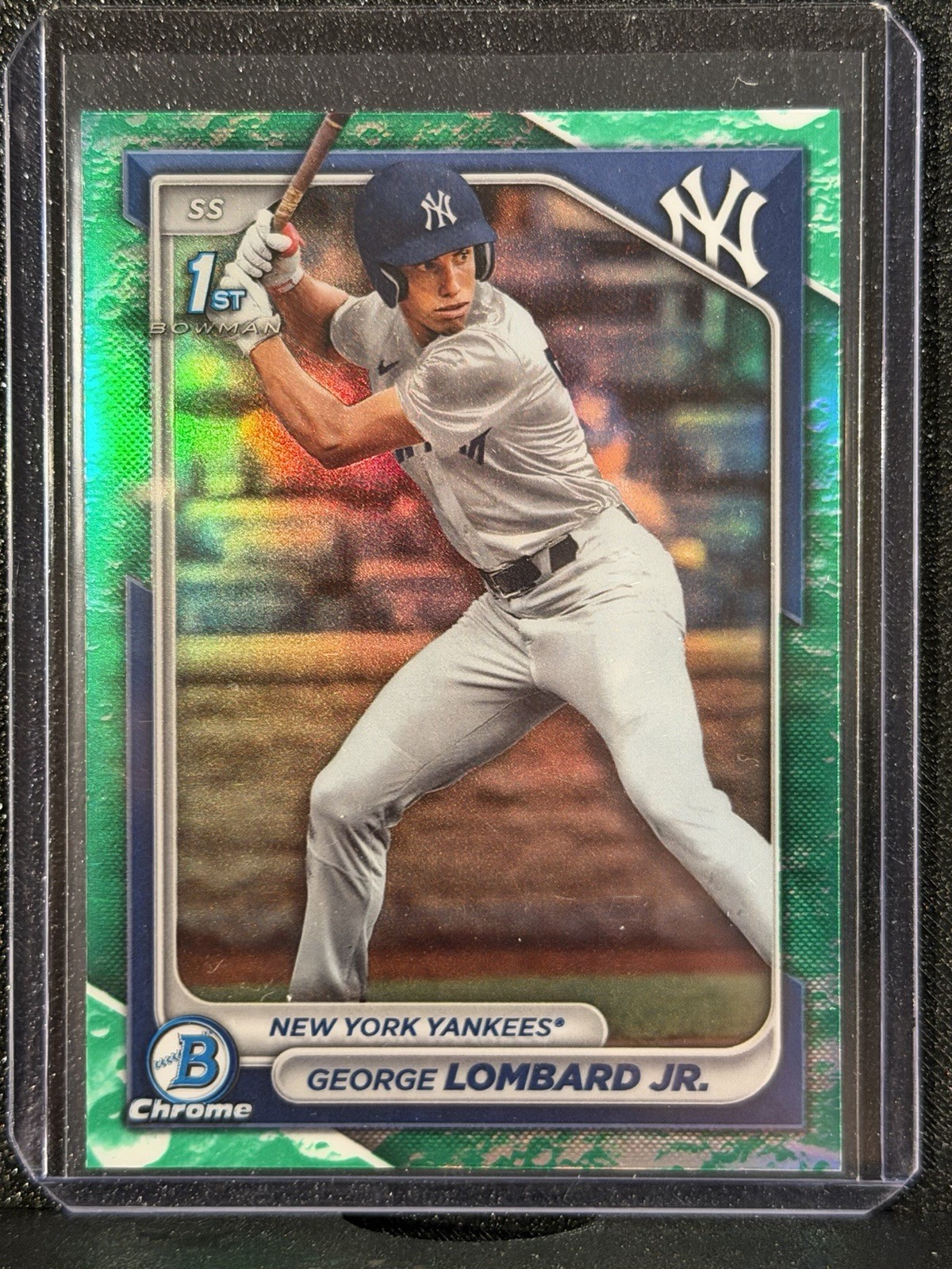 2024 Bowman Chrome Prospects 1st George Lombard Jr. #BCP-79 Lunar Glow Refractor