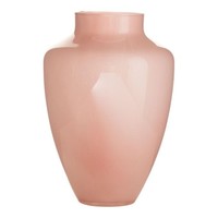 INNA-Glas Blumenvase Zarito, Zartrosa, 37Cm, Ø24Cm