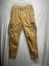 Wranglers Boys Size 16 Regular Khaki Draw String Waist With Elastic Ankles
