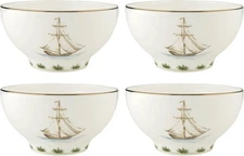 Lenox 897270 British Colonial Tradewind Rice 4 Count, Bowls, Set of 4 