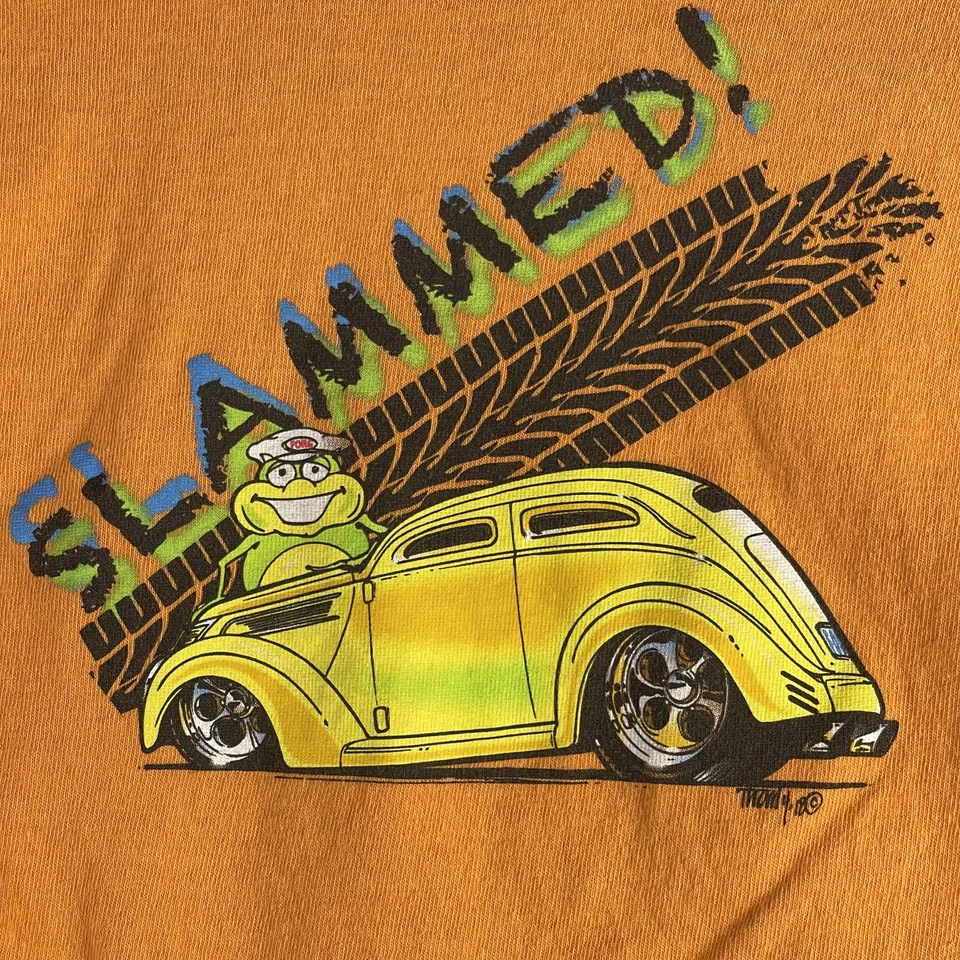 Frog Follies Shirt Youth Medium 44th Annual Car Show Evansville Indiana 2018 - Image 4 of 4