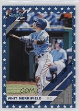 2019 Panini Donruss Independence Day Whit Merrifield #60 11nq
