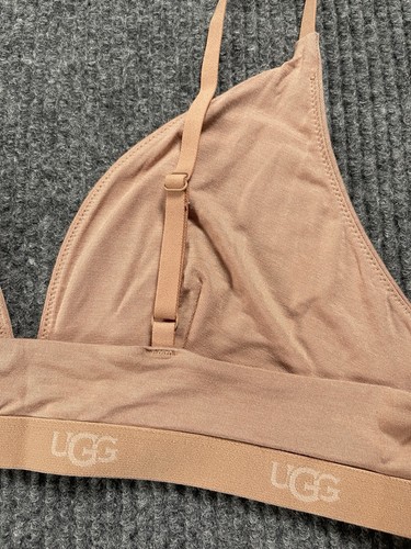 UGG Francis Bralette XL Triangle Plunging V-Neck Pullover Bra Sandalwood NEW - Picture 7 of 9