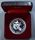 1983 $1 CANADIAN SILVER DOLLAR World University Games KM#138 Gr: Gem Proof A7109