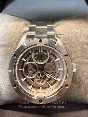 Orient Star RKAV0A02S AvantGarde Skeleton Wristwatch Sporty Timepiece
