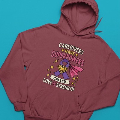 AF Merch Hoodie Caregiver Superkräfte Love & Strength Pullover   Unisex
