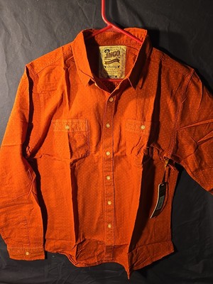 JNCO Crown Brand Western Long Sleeve Button Up XL Red