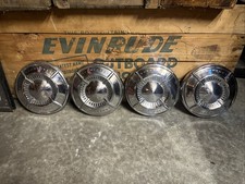 Vintage Set Of 4 1961-1962 Chevrolet Impala Bel Air Hub Cap Used Vintage Set Of 4 1961-1962 Chevrolet Impala Bel Air Hub Cap Used
