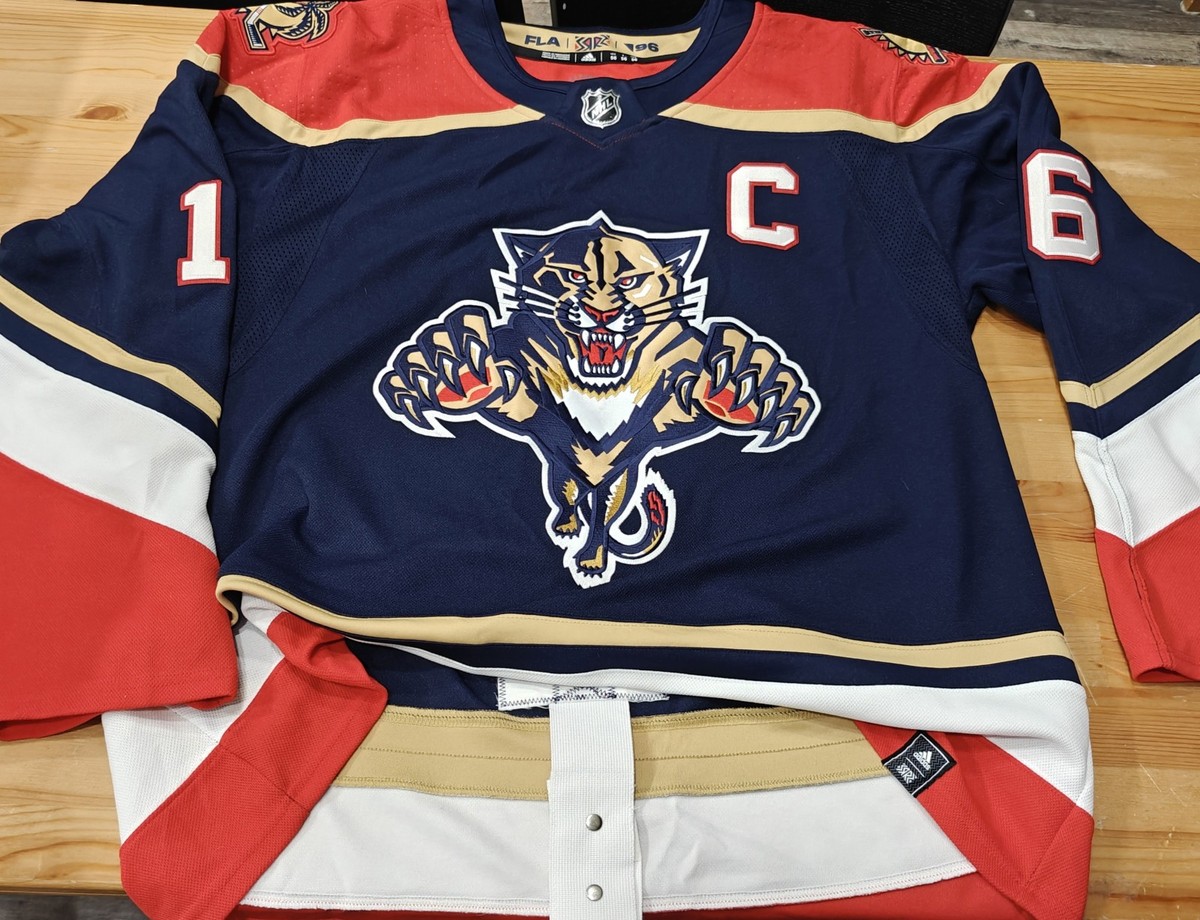 Florida Panthers Retro Reverse 1.0 Aleksander Barkov Hockey Jersey