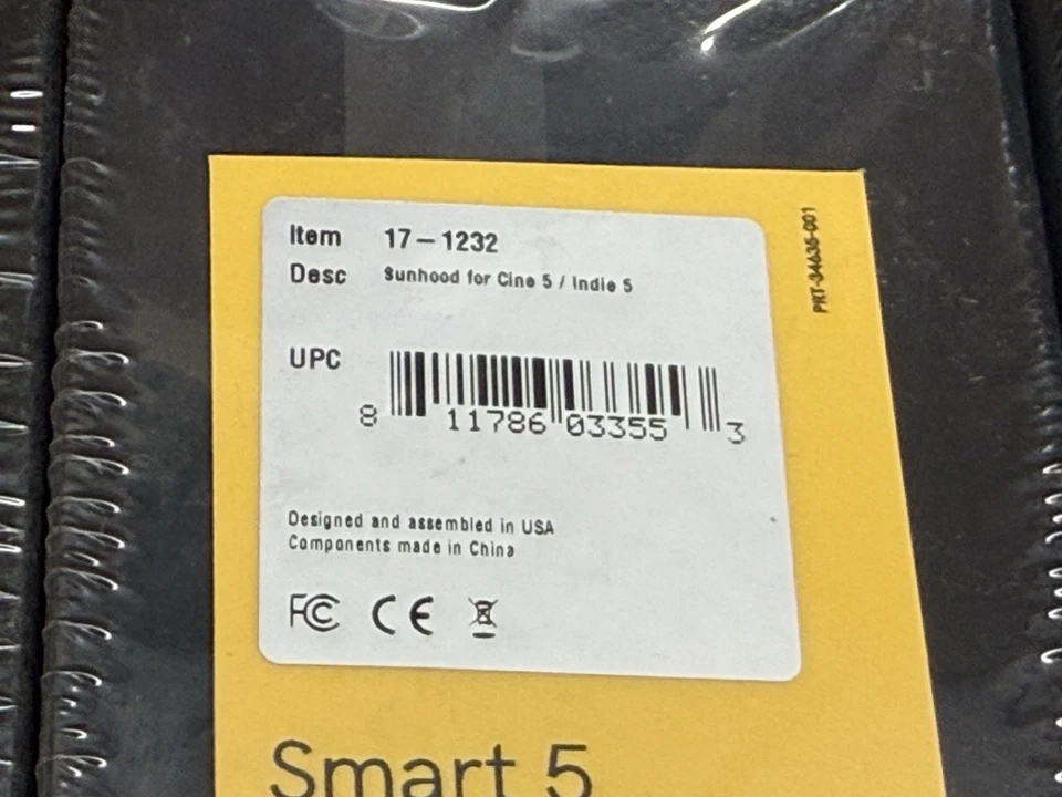 New SmallHD Smart 5 Sunhood for Cine 5 / Indie 5 SKU: 17-1232 - Image 2 of 2