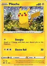 mcdonald's pokemon cards pikachu holo 2025 002/015 M24 EN Promo Dragon Discovery Perfect Edges holofoil pattern or surface detail) Pokemon Pikachu McDonalds 2018 Holo