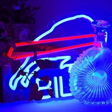 Buffalo Football Neon Signs for Wall Decor Neon Lights for Business Signs Sui...