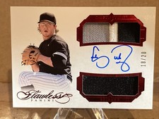 2017 Panini Flawless Rookie Patch Autographs Carson Fulmer #RPA-CF Ruby  18/20