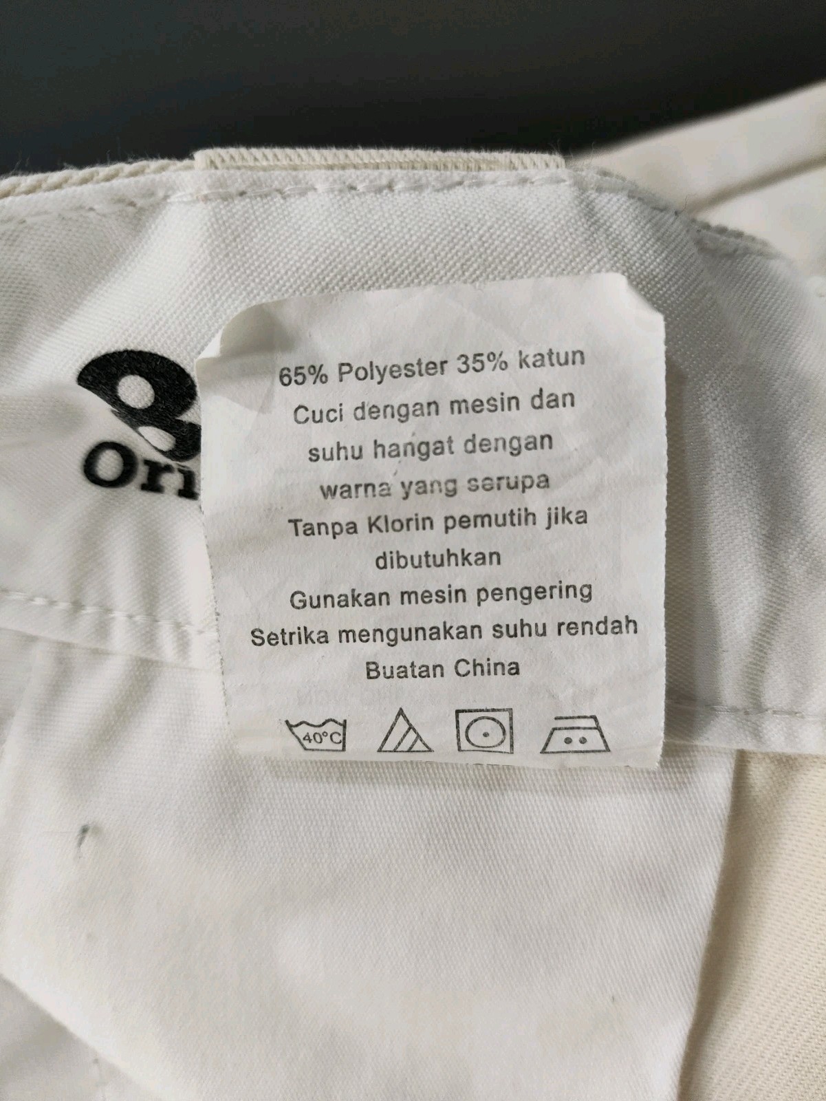 Dickies 874 Original Fit Chino Pants Men's Size 28W 31L Bone Straight Work image 8