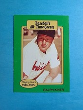 Ralph Kiner 1987 Hygrade Baseball's All-Time Greats Baseball Card J8609