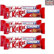 Indulge in 40g Kit Kat Chunky  - 6 Pack of Classic Crunching Chocolate