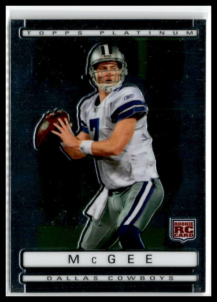 Stephen McGee Topps Platinum #143 Base