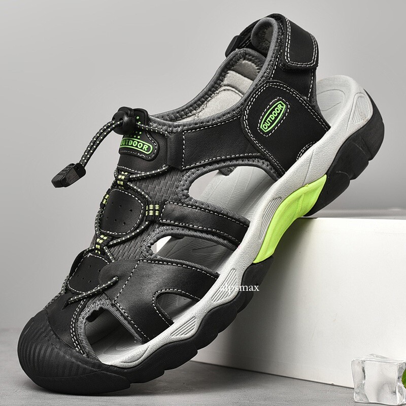 KEEN Sandali uomo pelle punta chiusa spiaggia sport outdoor antiscivolo estivi scarpe trekking