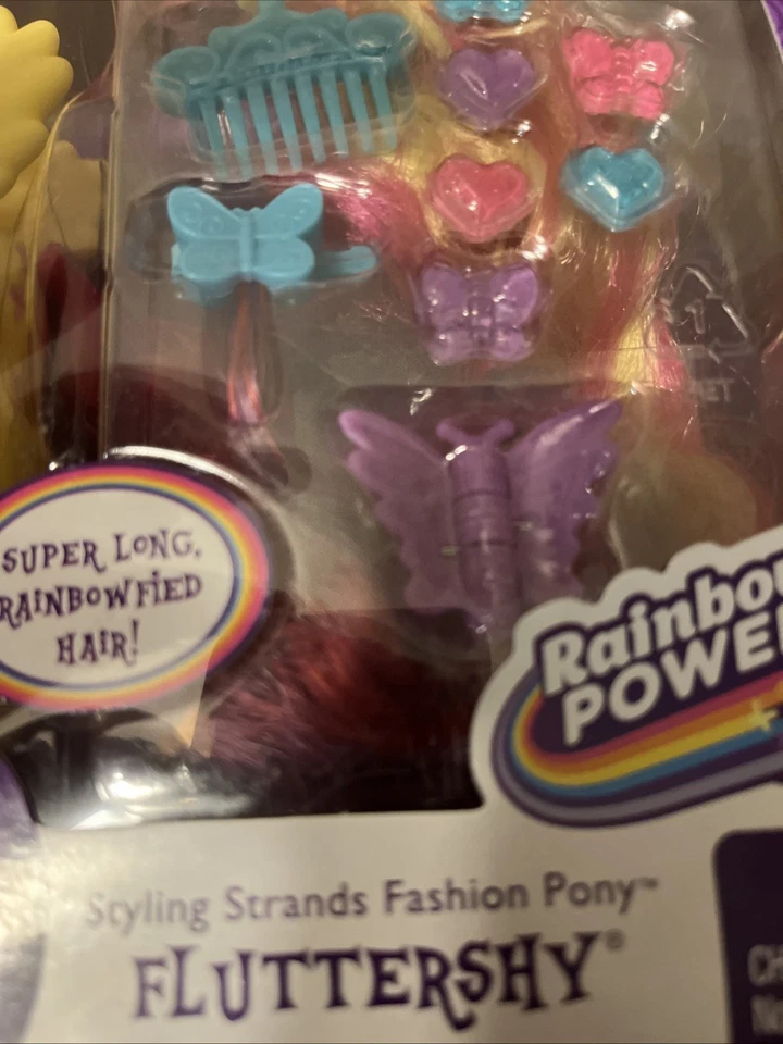My Little Pony Friendship is Magic Fluttershy Rainbow Power Super Long Hair -NIB - Image 4 of 4