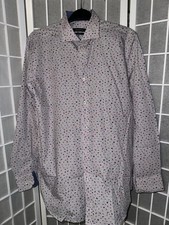 Bugatchi Classic Fit Men's Dress Shirt Size Large Multicolor Animals Button Up