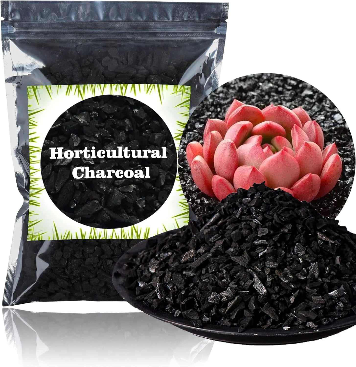 Horticultural Charcoal for Plants 2L - All Natural Hardwood, Activated for Soil