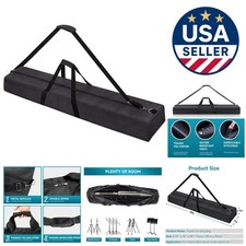 Versatile 39" Tripod Carrying Bag - Adjustable Strap & Double Zipper for Stands