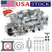For Edelbrock 1901 Avs2 Series 4 Barrel Carb 500 Cfm Electric Choke 1901-500 Set For Edelbrock 1901 Avs2 Series 4 Barrel Carb 500 Cfm Electric Choke 1901-500 Set