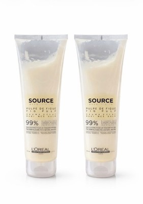 2 x Loreal Professional Source Essentielle Radiance Balm 250ml