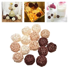 Mosai Color Spheres Wicker Rattan Balls for Christmas Birthday