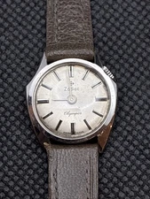 Futuristic Zodiac Olympus Ladies Watch Manual Wind Rare Design 20mm Case