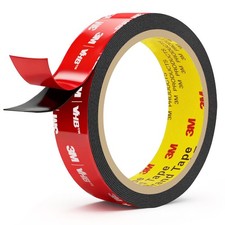 3M Double Sided Tape Heavy Duty 1in x 10ft, Heavy Duty Removable Mounting Tape