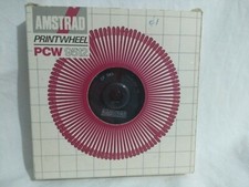 Amstrad Print Wheel Courier 10 for PCW 9512 Daisy Wheel CF 045 Canadian French