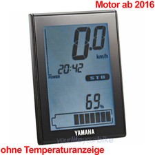 YAMAHA E-BIKE LCD DISPLAY PW MITTEL MOTOR 2016 FAHRRAD BILDSCHIRM HAIBIKE XDURO