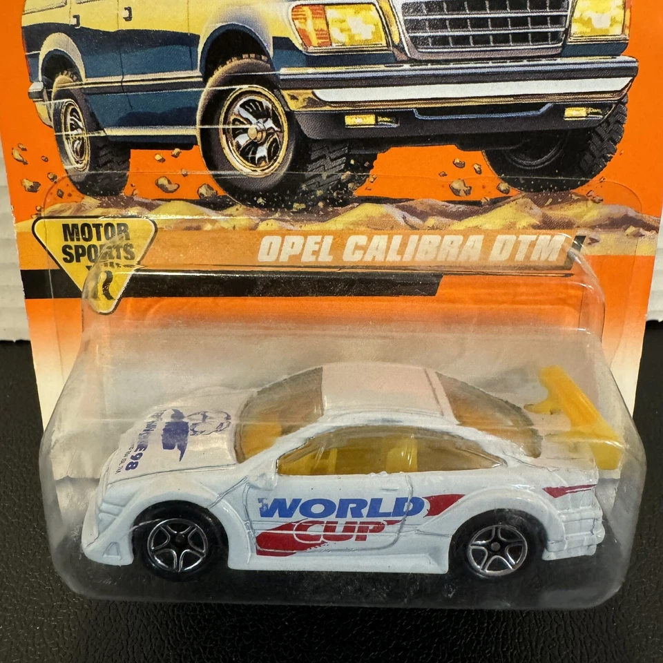 1998 Matchbox Motor Sports Opel Calibra DTM #65 World Cup Collectible Toy Car - Image 2 of 4